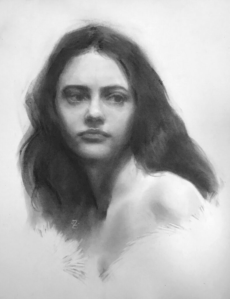 Softness, Graphite, ©2025 by Zach Grayson